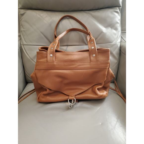 Botkier Brown Leather Satchel - Picture 2 of 15